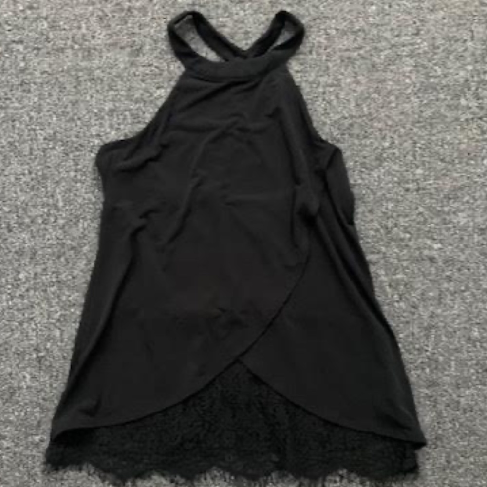 Maurice High neck tank top